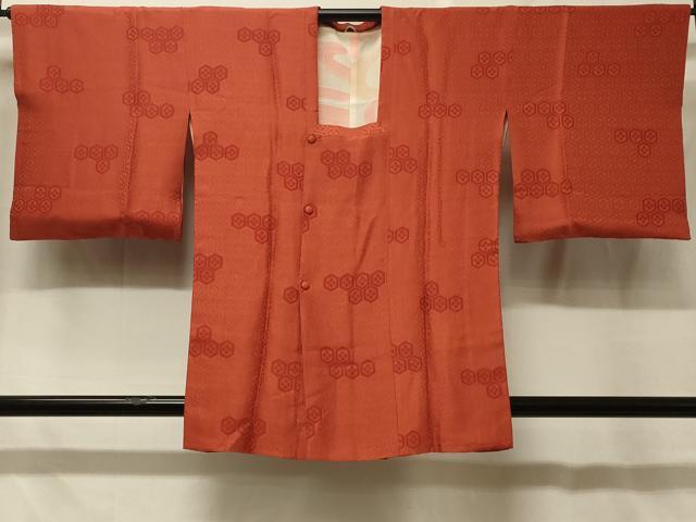 平和屋着物#道行コート 亀甲花文 正絹 逸品 CABF8891in