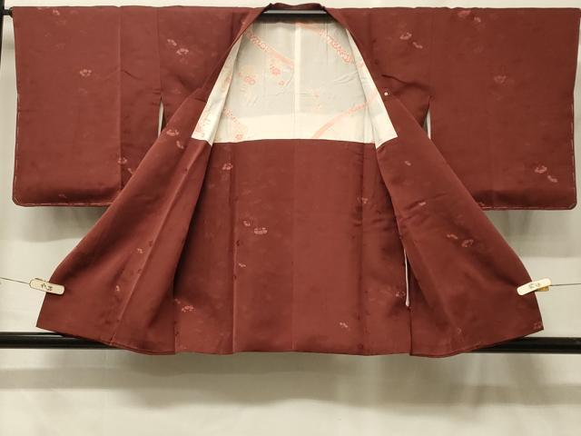 平和屋着物#道行コート 舞花文 金彩 正絹 逸品 未使用 CABF8906in