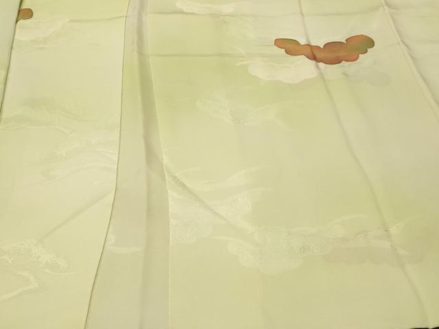 平和屋着物#羽織 地紋起こし 枝松文 暈し染め 正絹 逸品 未使用 CABF8922in
