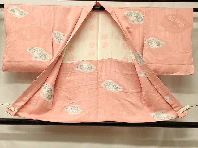 平和屋着物#羽織 地紋起こし 花唐草文 正絹 逸品 未使用 CABF8925in