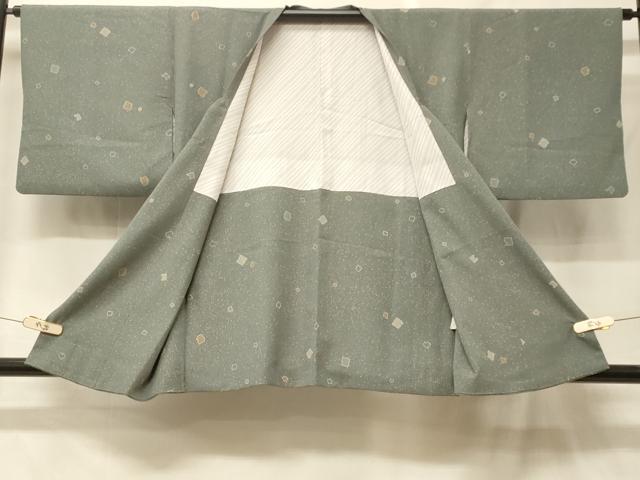 平和屋着物#道行コート 破れ色紙文 たたき染め 正絹 逸品 CABF8938in