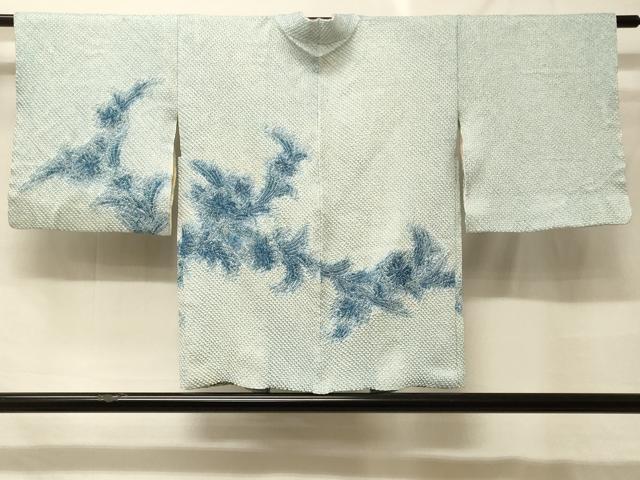 平和屋着物#羽織 総絞り 草花文 正絹 逸品 CABF8975in