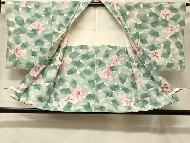 平和屋着物#羽織 舞花文 暈し染め 正絹 逸品 CABF8983in
