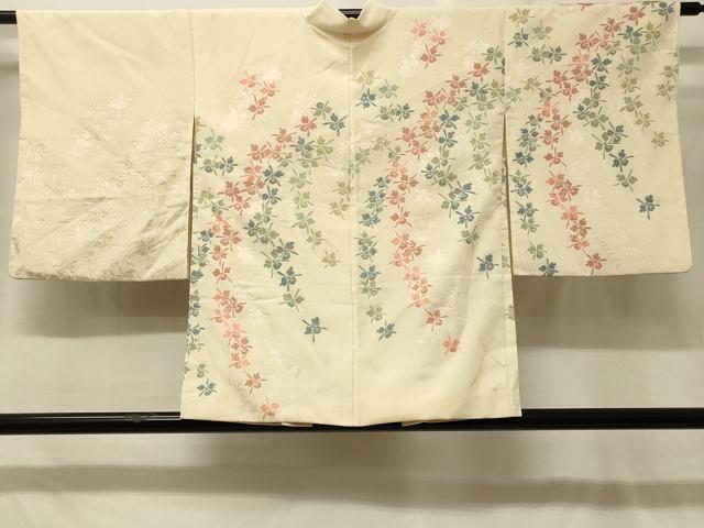 平和屋着物#羽織 寿光織 カトレア 金糸 正絹 逸品 CABF8994in