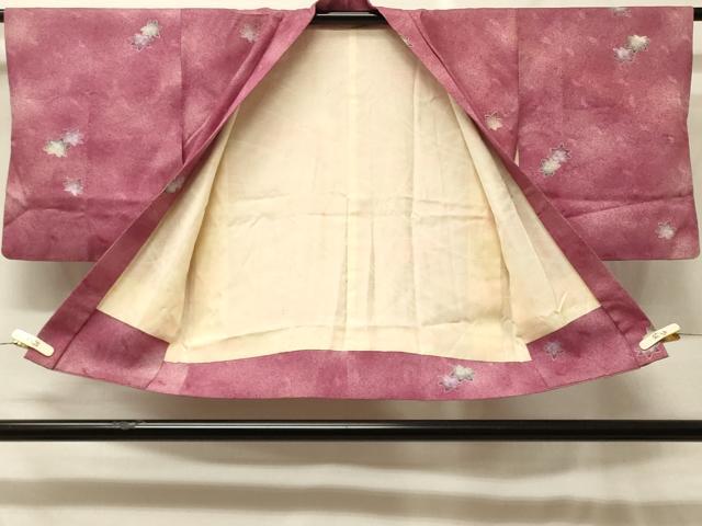 平和屋着物#羽織 草花文 暈し染め 正絹 逸品 CABF8996in