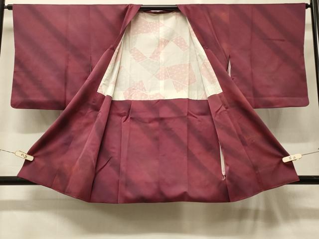 平和屋着物#道行コート 斜線文 暈し染め 高島屋扱い 正絹 逸品 CABF8999in