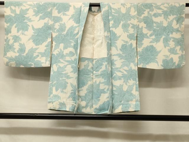 平和屋着物#羽織 草花文 正絹 逸品 未使用 CABF9014in