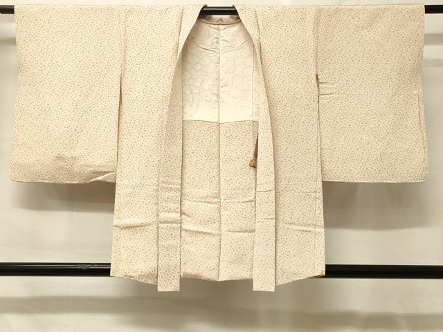 平和屋着物#羽織 寿光織 舞花文 銀糸 正絹 逸品 未使用 CABF9019in