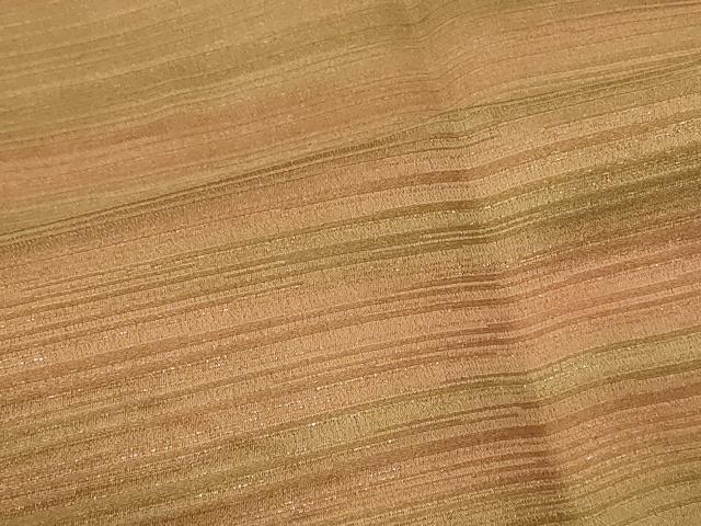 平和屋着物#道行コート 横段文 暈し染め 銀通し地 正絹 逸品 CABF9023in