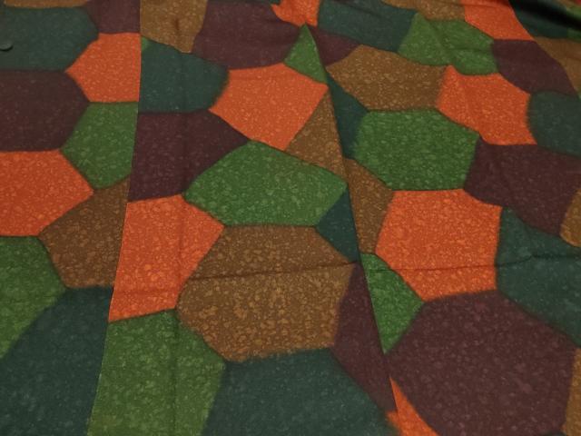 平和屋着物#道行コート 切嵌文 正絹 逸品 CABF9026in