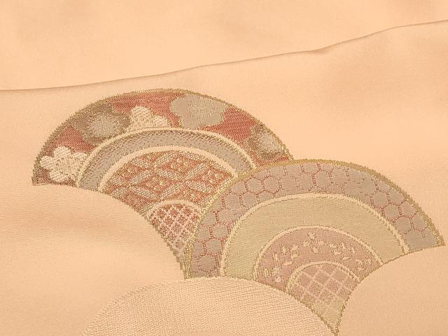 平和屋着物#羽織 寿光織 吉祥花青海波 正絹 逸品 未使用 CABF9043in