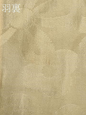 平和屋着物#羽織 寿光織 立波文 黒地 金銀糸 正絹 逸品 CABF9063in