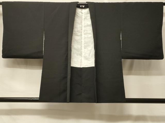 平和屋着物#羽織 寿光織 枯山水 黒地 金銀糸 正絹 逸品 CABF9064in