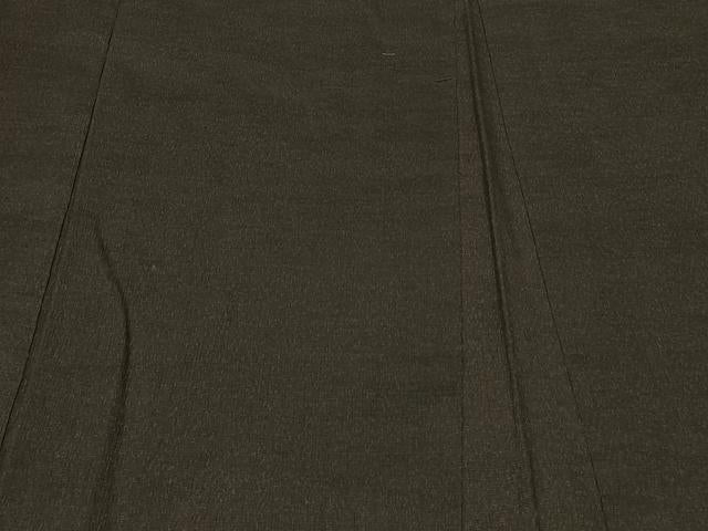 平和屋着物#男性 長羽織 黒地 正絹 逸品 CABF9114in