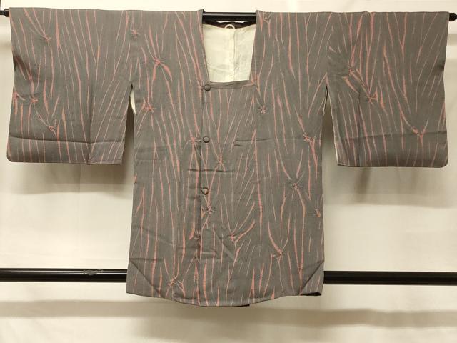 平和屋着物#道行コート 木目絞り 正絹 逸品 CABF9117in