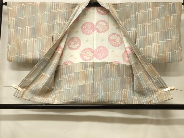 平和屋着物#羽織 幾何学文様 暈し染め 正絹 逸品 CABF9130in