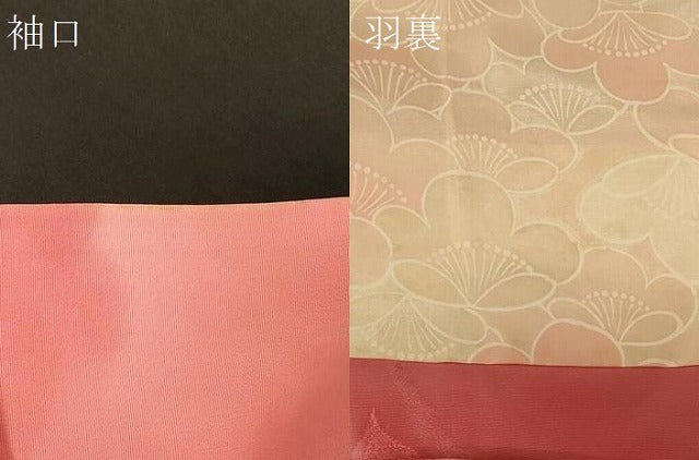 平和屋着物#羽織 地紋起こし 雲重ね草花文 暈し染め 正絹 逸品 CABF9138in