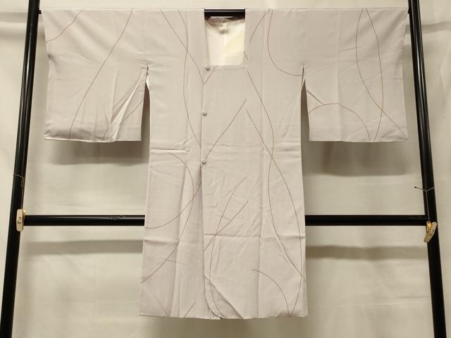 平和屋着物#道行コート 抽象文 ロング丈 正絹 逸品 未使用 CABF9141in