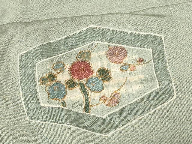 平和屋着物#羽織 亀甲枝花文 金彩 正絹 逸品 未使用 CABF9175in
