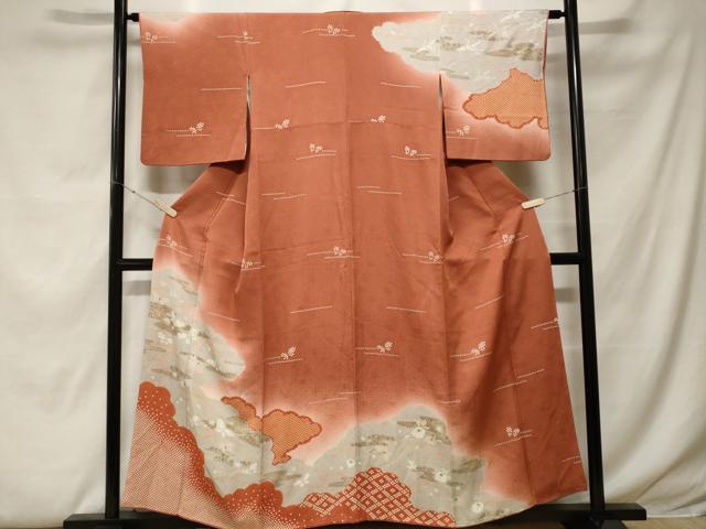 平和屋着物●豪華振袖　雲取り舞桜文　暈し染め　金彩　銀通し地　三越扱い　正絹　逸品　DABC3581az 楽天市場】 着物 > 振袖 : 平和屋