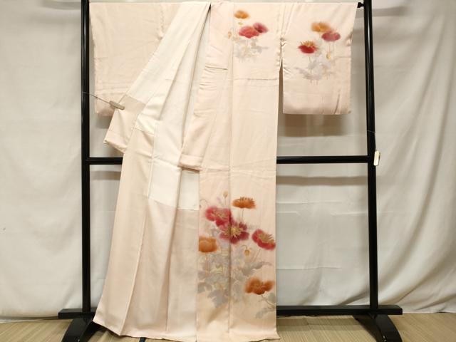 平和屋着物■訪問着 枝花文 暈し染め 金彩 正絹 逸品 CABF9296ev