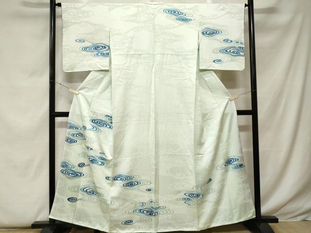 平和屋着物■訪問着 流水文 金彩 正絹 逸品 CABF9325ev