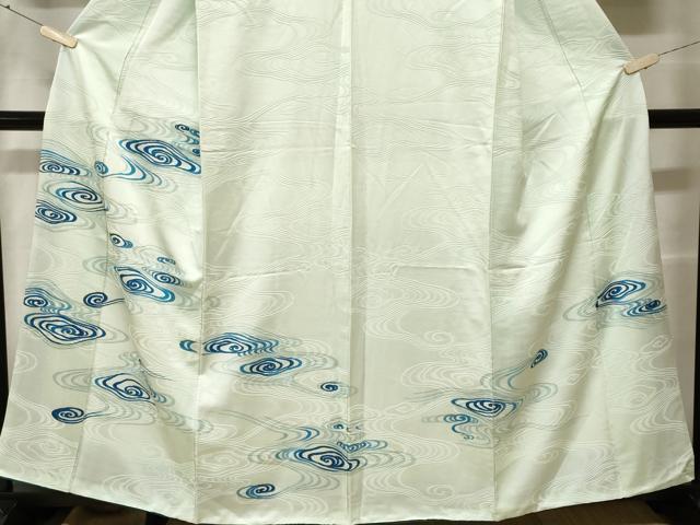 平和屋着物■訪問着 流水文 金彩 正絹 逸品 CABF9325ev