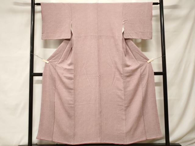 平和屋着物■上質な小紋 鹿の子文様 正絹 逸品 CABF9394ev