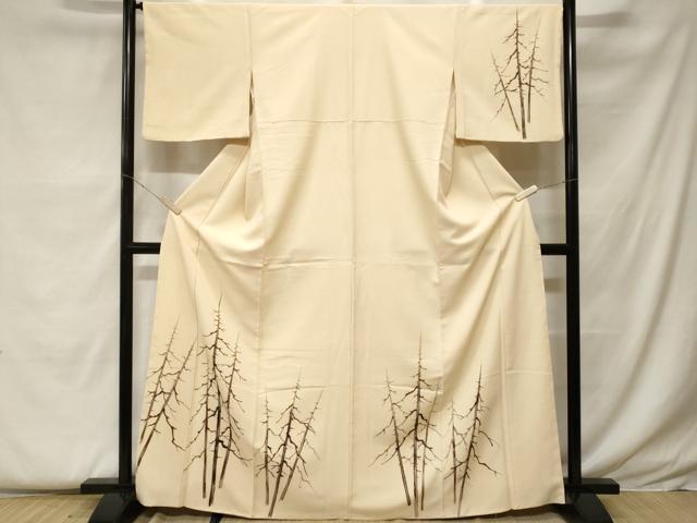 平和屋着物■訪問着 樹林文 正絹 逸品 CABF9396ev