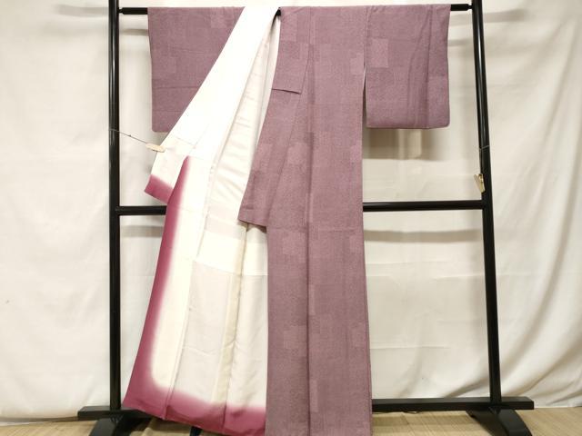 平和屋着物■江戸小紋 切嵌寄せ小紋柄 正絹 逸品 CABF9408ev