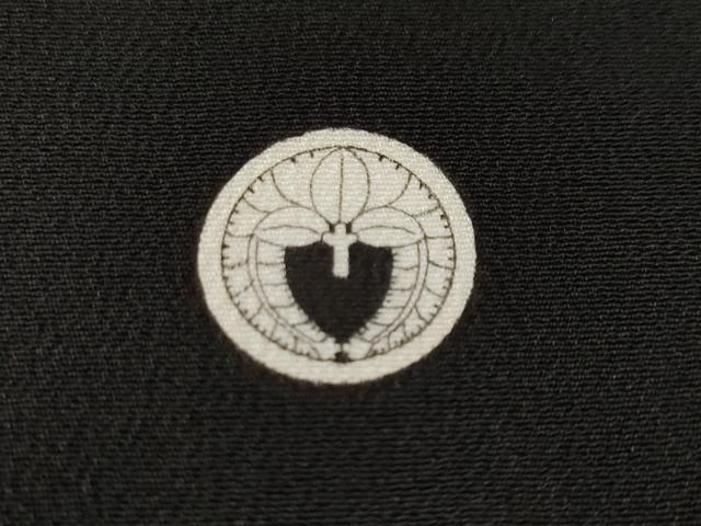平和屋着物■豪華黒留袖 駒刺繍 雪輪飛鶴吉祥文 金彩 正絹 逸品 CABF9552ev