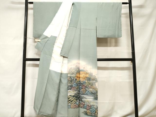 平和屋着物■豪華色留袖 作家物 清水寺 暈し染め 金彩 正絹 逸品 CABF9596ev