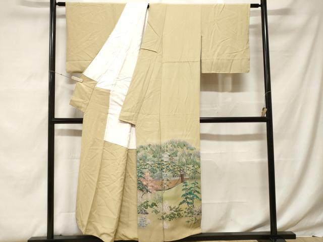 平和屋着物■豪華色留袖 風景文 暈し染め 正絹 逸品 CABF9599ev