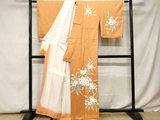 平和屋着物■訪問着 枝花文 三越扱い 正絹 逸品 CABF9795ev