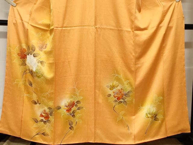 平和屋着物■訪問着 枝花文 暈し染め 正絹 逸品 未使用 CABF9812ev