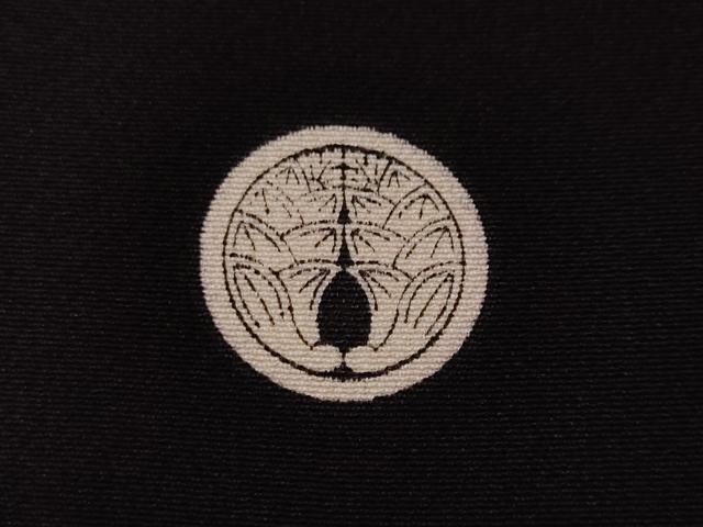 平和屋着物■豪華黒留袖 駒刺繍 枝花文 暈し染め 金彩 正絹 逸品 CABF9832ev