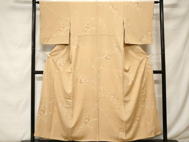 平和屋着物■訪問着 枝花文 正絹 逸品 CABF9876ev