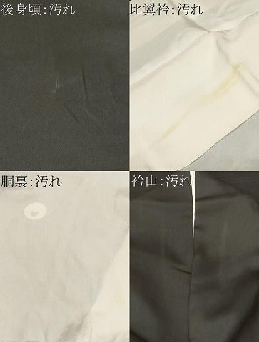 平和屋着物■豪華黒留袖 笹竹草花文 金彩 正絹 逸品 CABF9941ev