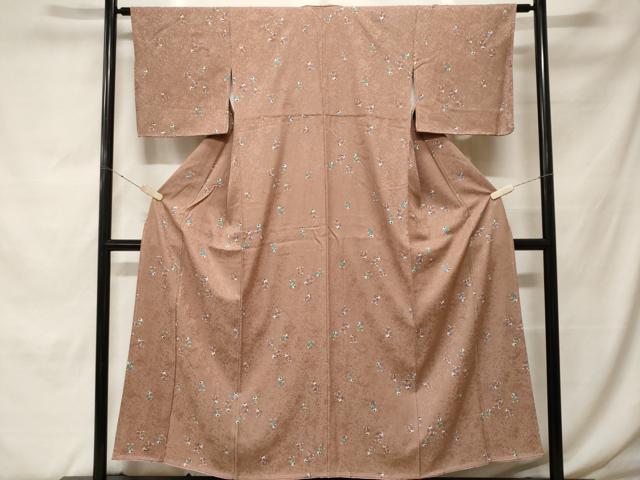 平和屋着物■上質な小紋 唐子 正絹 逸品 CABF9952ev