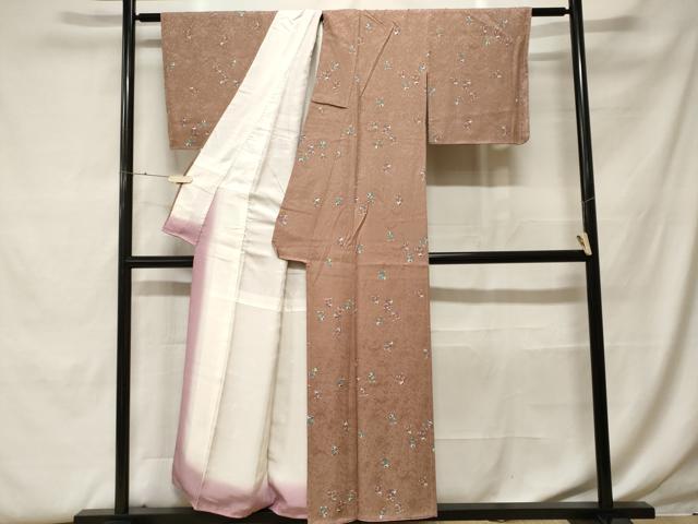 平和屋着物■上質な小紋 唐子 正絹 逸品 CABF9952ev