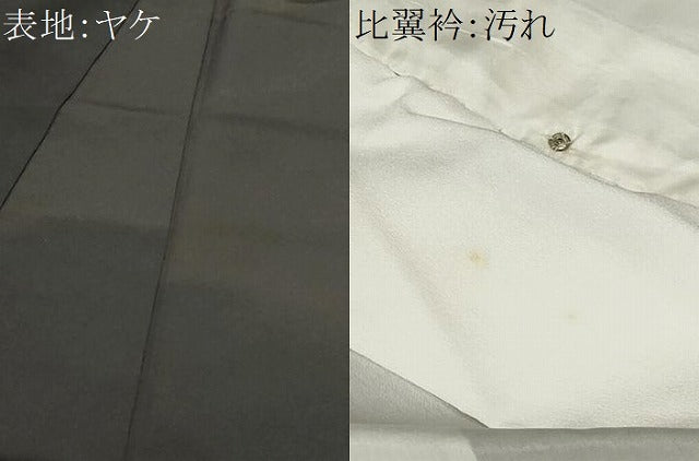 平和屋着物■豪華黒留袖 手描き 松梅文 暈し染め 金彩 正絹 逸品 CABF9955ev