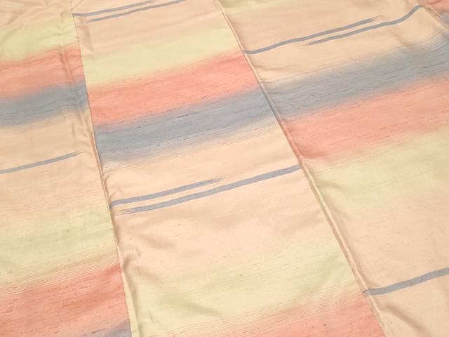平和屋着物■上質な紬 霞文 正絹 逸品 CABF9963ev