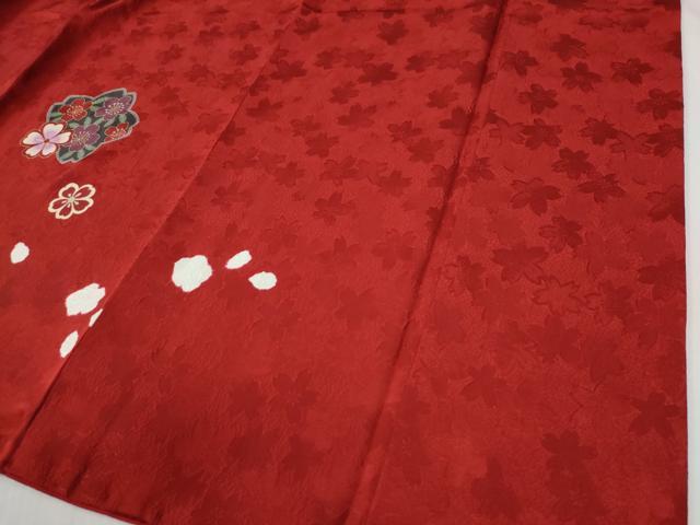 平和屋着物●豪華振袖 駒刺繍 絞り 舞桜文 金彩 やまと誂製 正絹 逸品 未使用 CABG0044yc