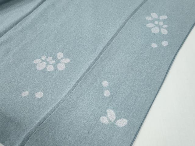 平和屋着物●京友禅作家 松井佚鴦 訪問着 駒刺繍 花蝶丸文 金彩 正絹 逸品 CABG0050yc