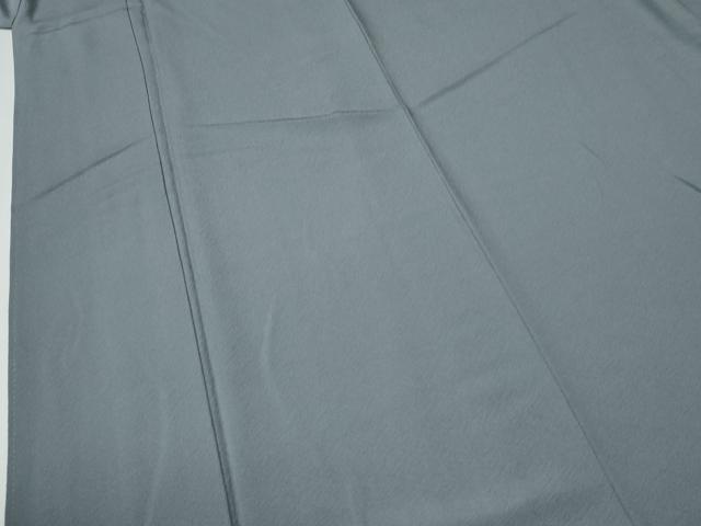 平和屋着物●上質な色無地 錫色 正絹 逸品 未使用 CABG0062yc
