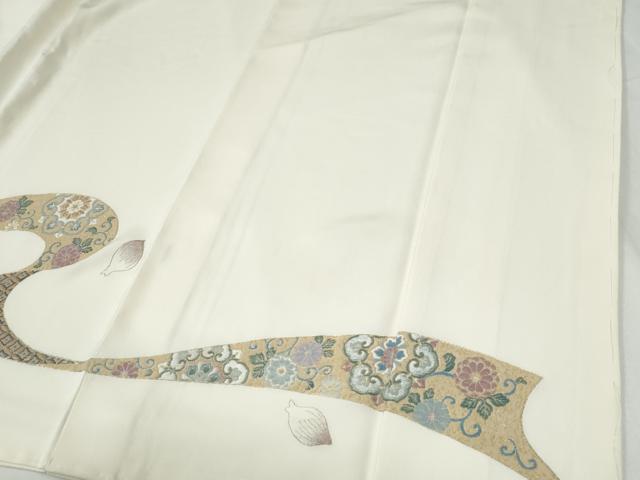 平和屋着物●豪華色留袖 寿光織 天女 金糸 ますいわ屋扱い 正絹 逸品 未使用 CABG0068yc