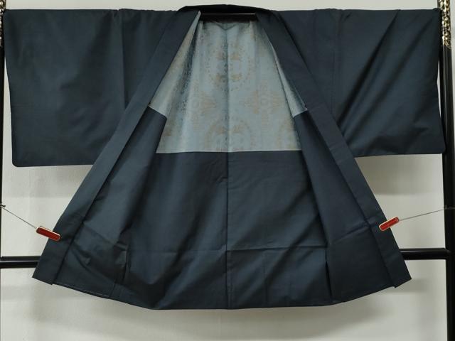 平和屋着物●男性 本場大島紬 アンサンブル・長襦袢セット 100亀甲 総詰め キングサイズ 正絹 逸品 CABG0096yc