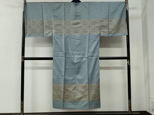 平和屋着物●男性 本場大島紬 アンサンブル・長襦袢セット 100亀甲 総詰め キングサイズ 正絹 逸品 CABG0096yc