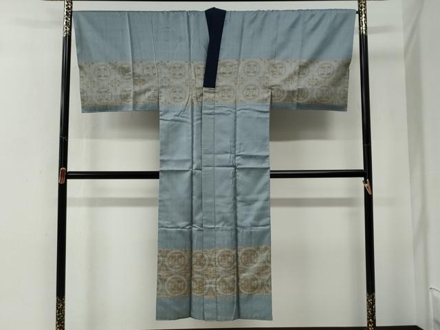 平和屋着物●男性 本場大島紬 アンサンブル・長襦袢セット 100亀甲 総詰め キングサイズ 正絹 逸品 CABG0096yc