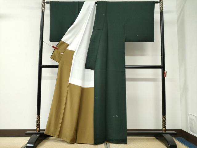 平和屋着物●世界的人形師 辻村寿三郎 ジュサブロー 訪問着 舞花弁 金彩 正絹 逸品 CABG0127yc